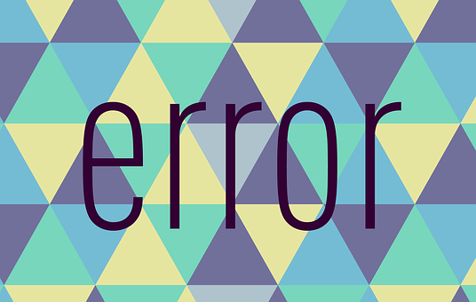 Correction of errors in court processes