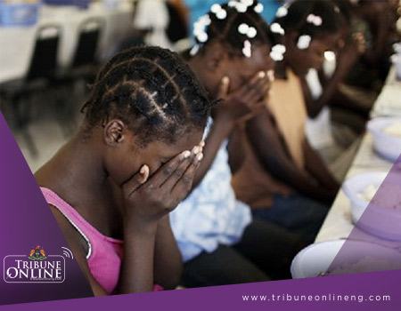 human trafficking in young girls