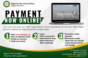 NBA LAGOS BRANCH GOES ALL DIGITAL FOR AN EFFECTIVE SECRETARIAT