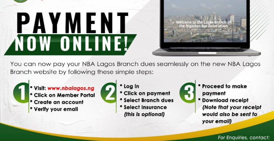 NBA LAGOS BRANCH GOES ALL DIGITAL FOR AN EFFECTIVE SECRETARIAT